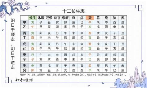 天干十二长生